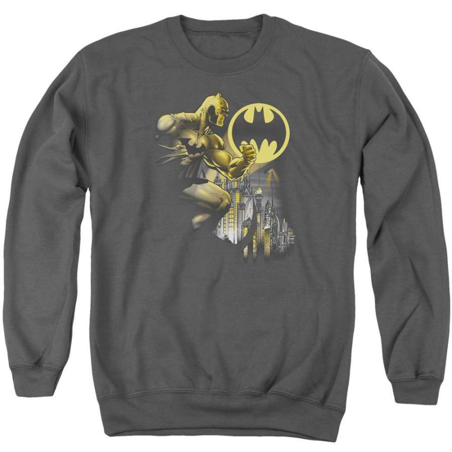 Batman – Bat Signal Adult Crewneck Sweatshirt