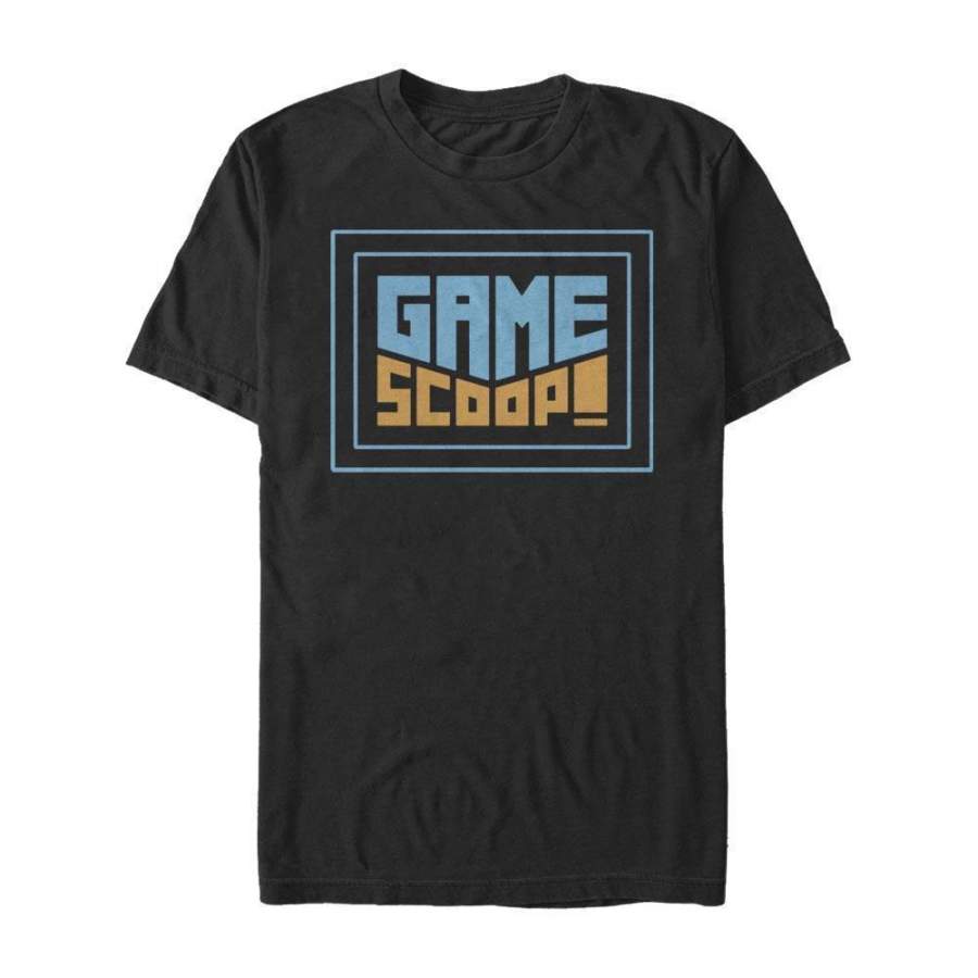 Game Scoop Logo   Ign Black T-Shirt