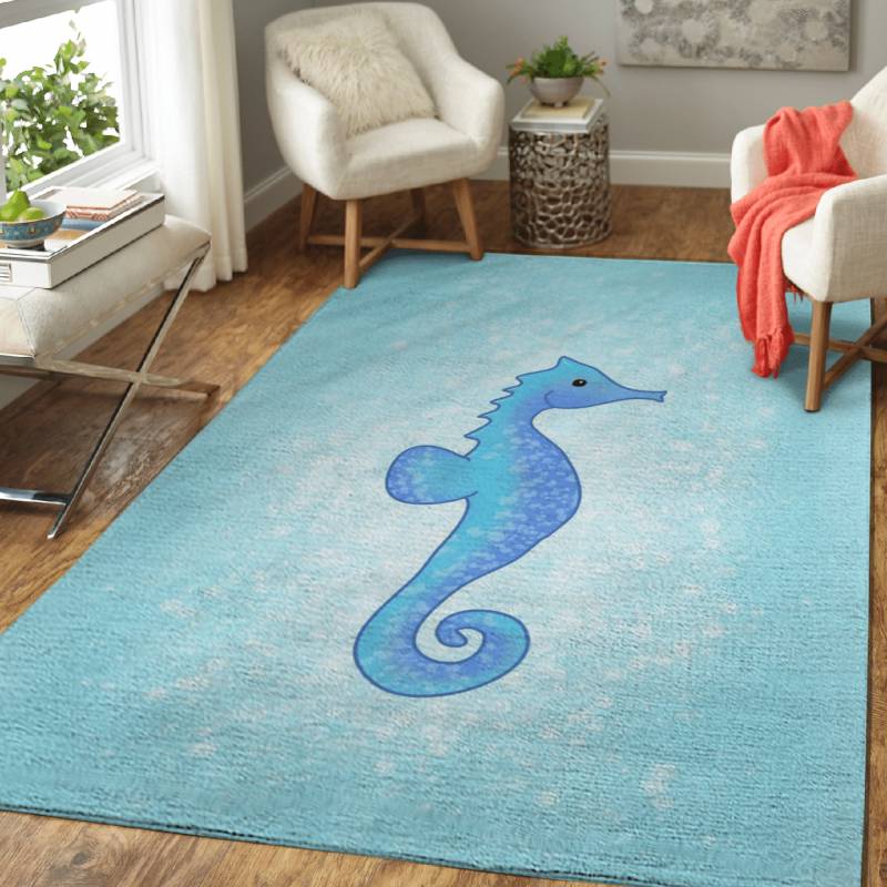 Seahorse – Animals Area Rug Carpet