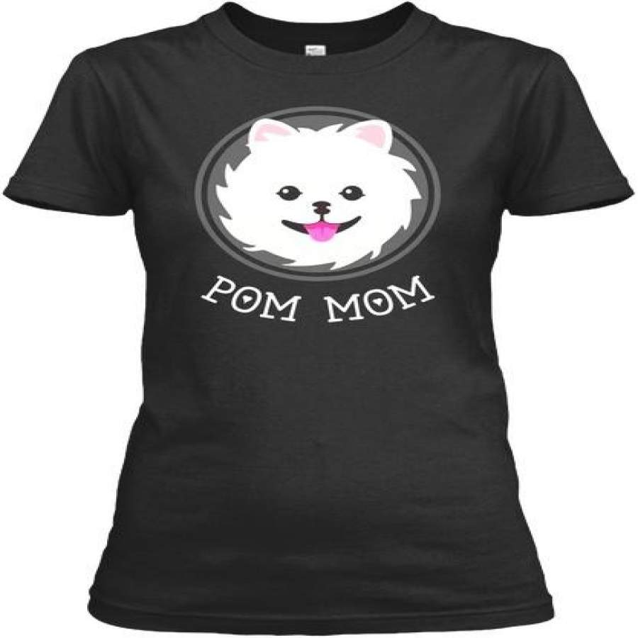 Pom Mom Pomeranian Gildan Women’s Tee T-Shirt