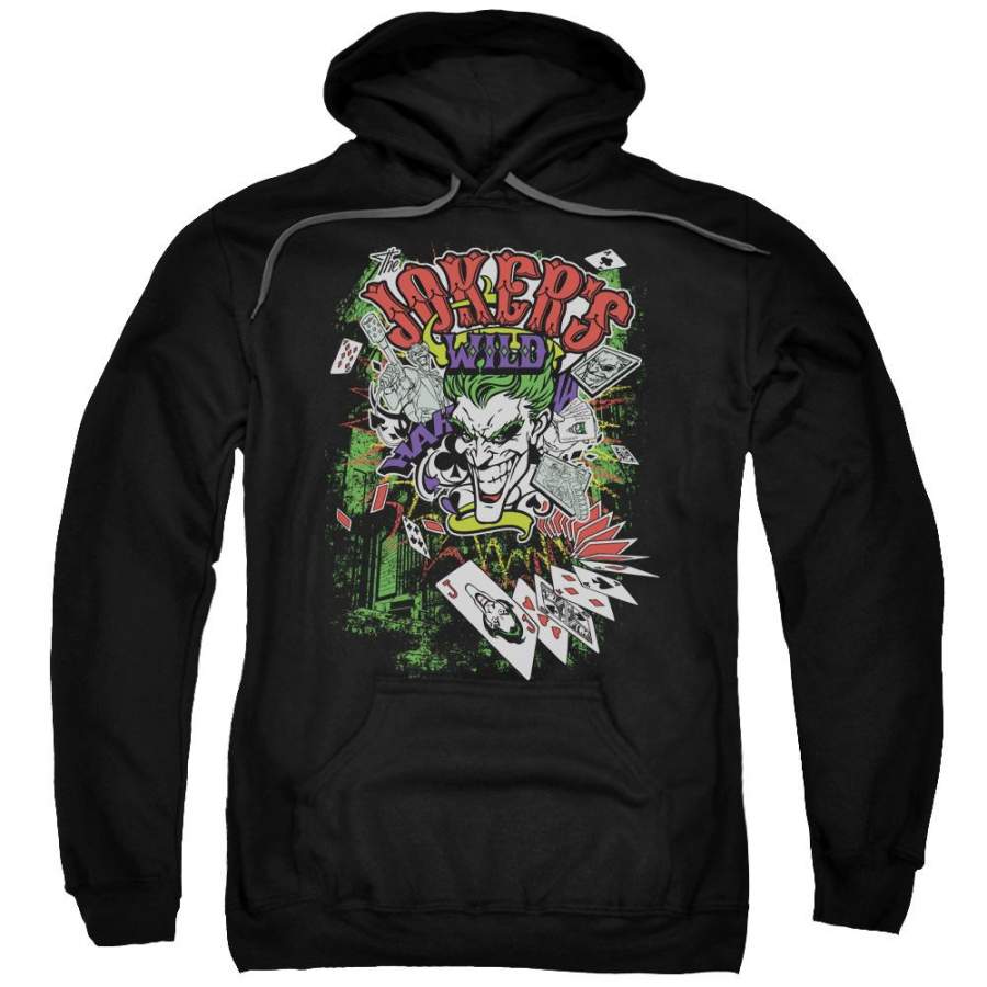 Batman – Jokers Wild Adult Pull Over Hoodie