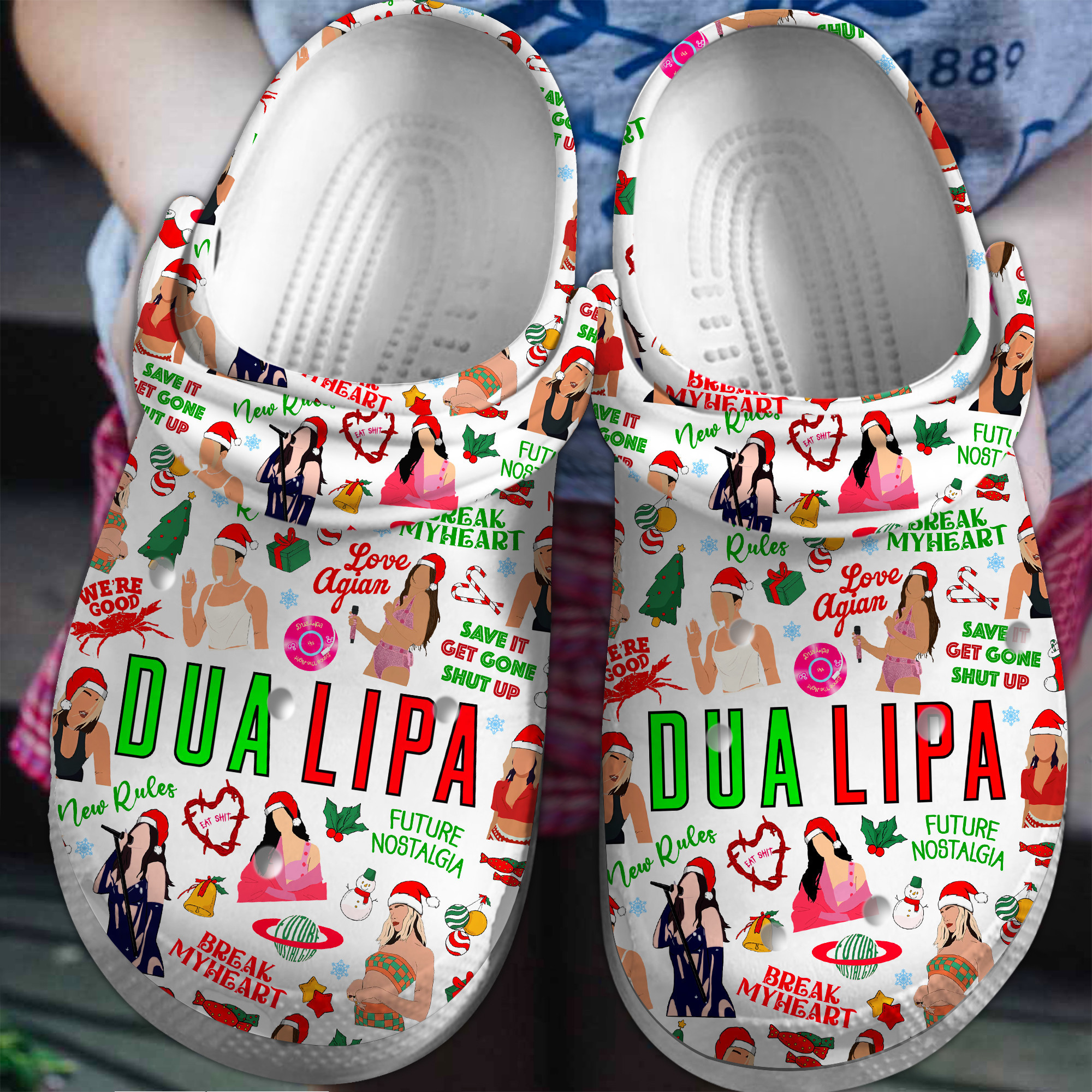 Dua Lipa Crocss Clogs For Men Women And Kid Qimi6Uyw
