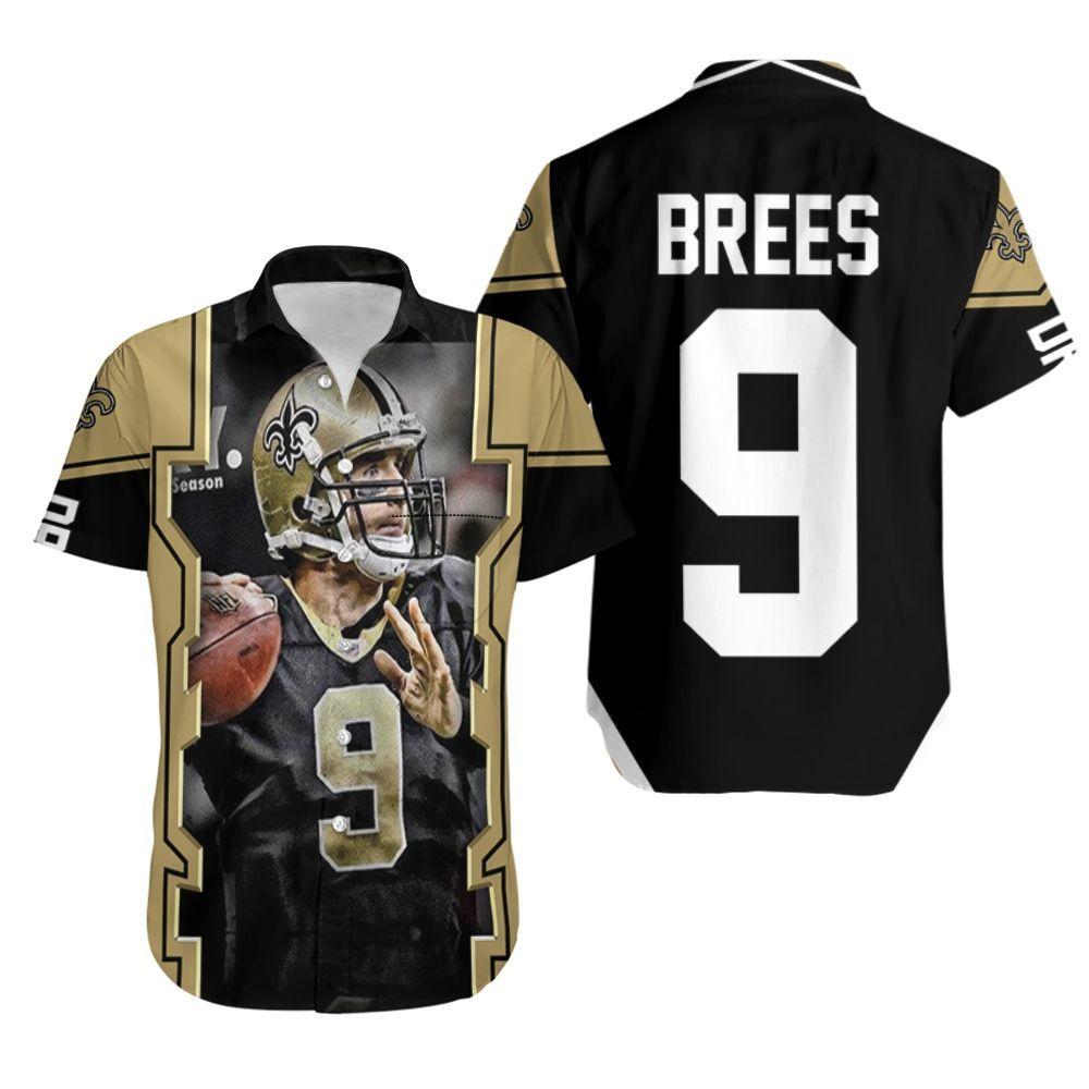 Beach Shirt Drew Brees New Orleans Saints History Hawaiian Shirt