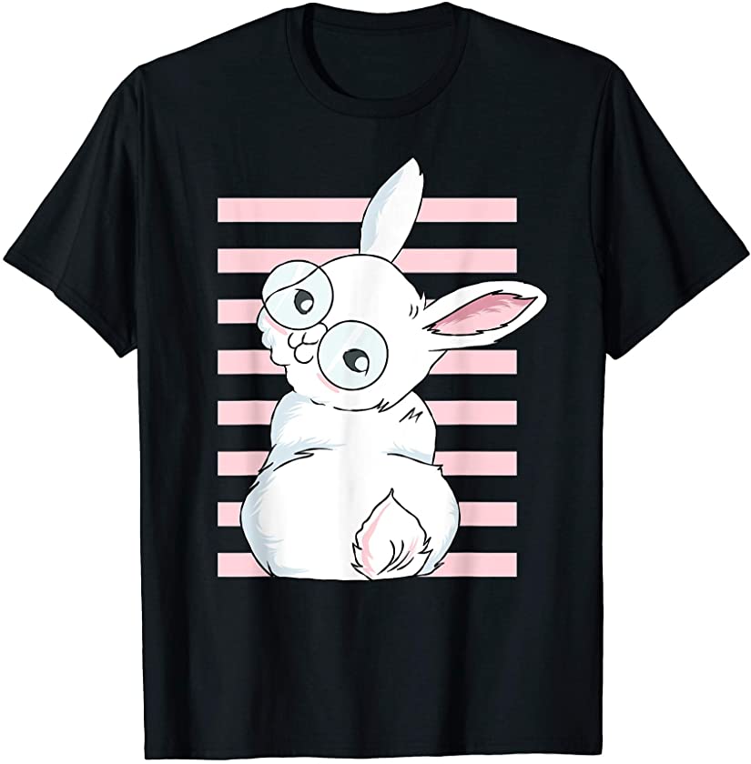 Cute Easter Bunny Rabbit Butt Easter Egg Hunt Gift T-Shirt