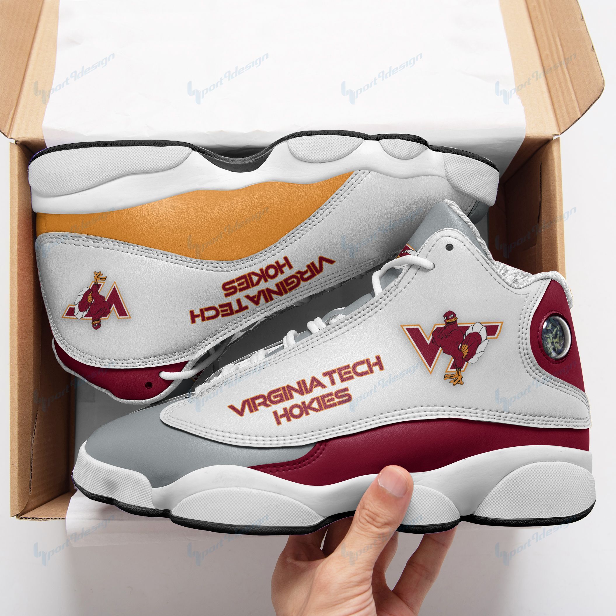 Virginia Tech Hokies AJD13 Sneakers 890