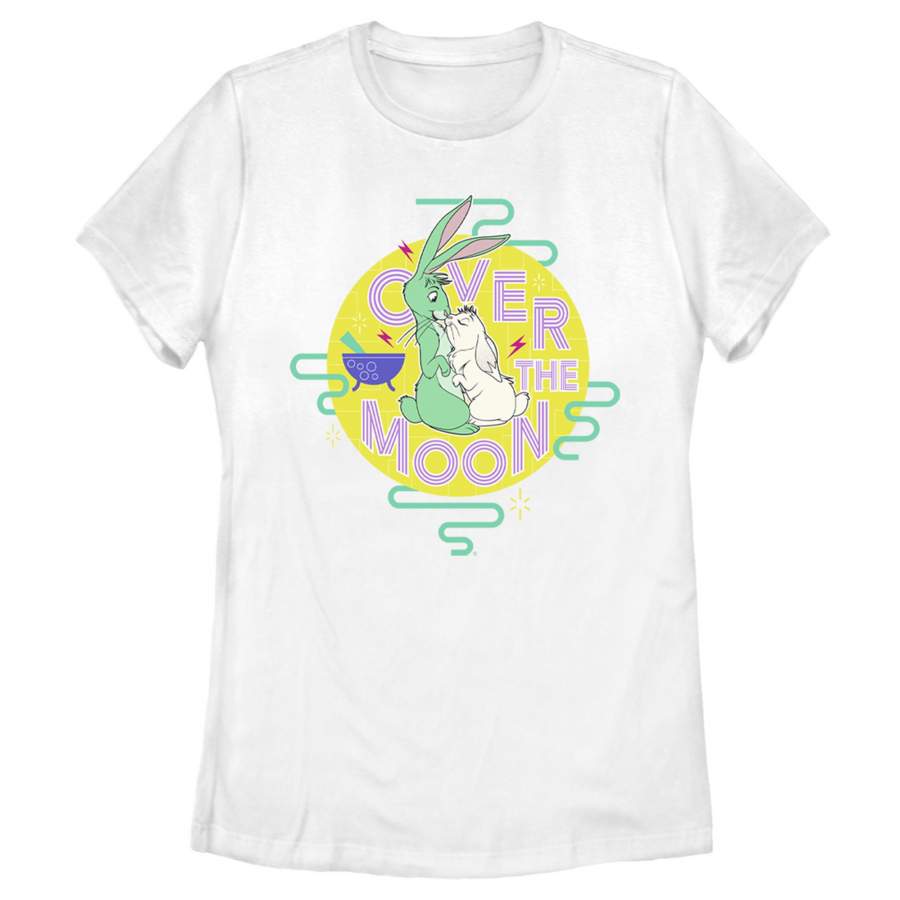 Over the Moon Women’s Bunny Love  T Shirt