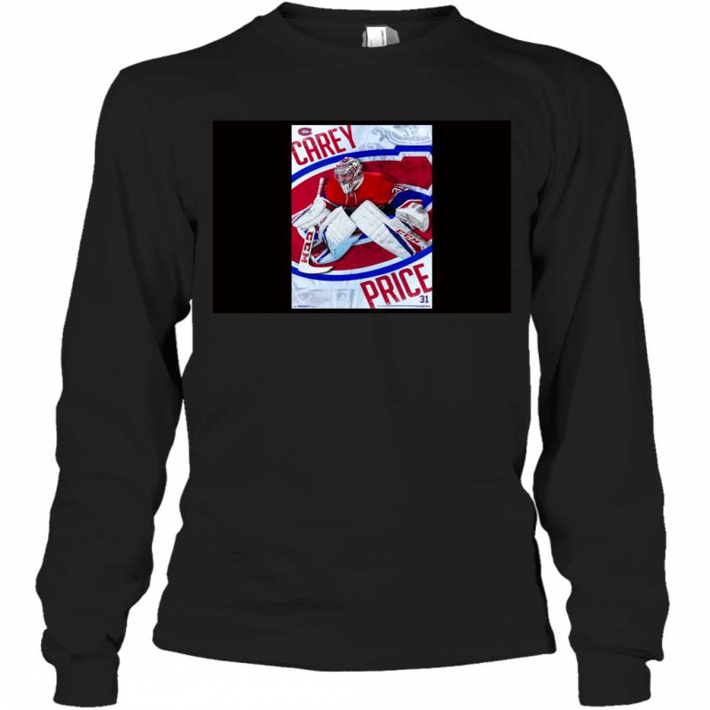 International Wall Poster Montreal Canadiens Carey Price Long Sleeve T-Shirt