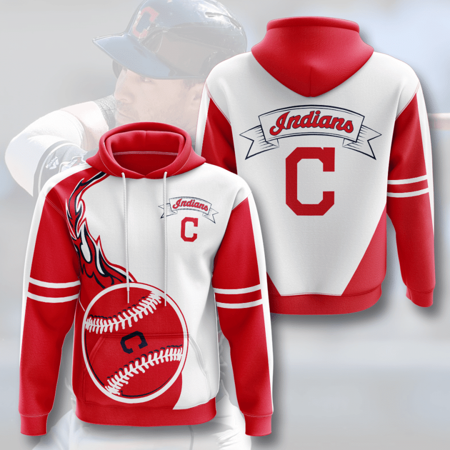 Cleveland Indians No467 Custom 3D Pullover Hoodie, Bomber Jacket, Sweatshirt, T-Shirt