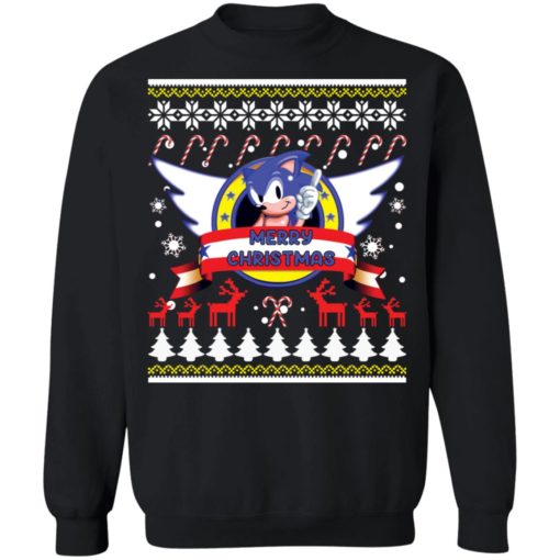 Sonic The Hedgehog Merry Christmas Sweater