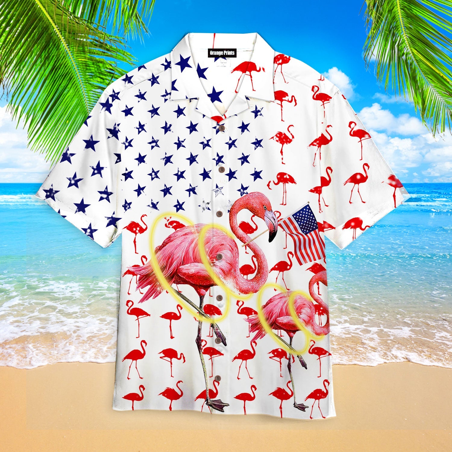 Flamingo Aloha Hawaii Shirt For Men Women Ha41977