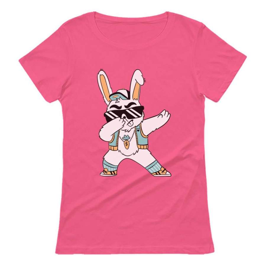 Dabbing Bunny Women T-Shirt