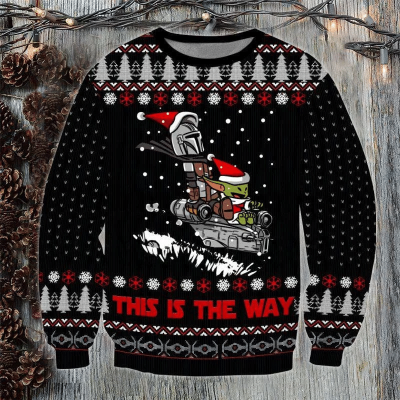 This Is The Way,Christmas Ugly Christmas Sweater