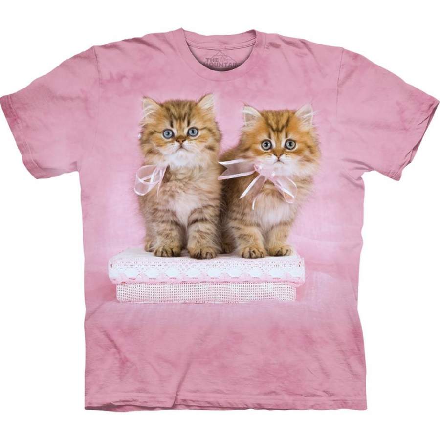 Kittens Looking Pretty Kids T-Shirt