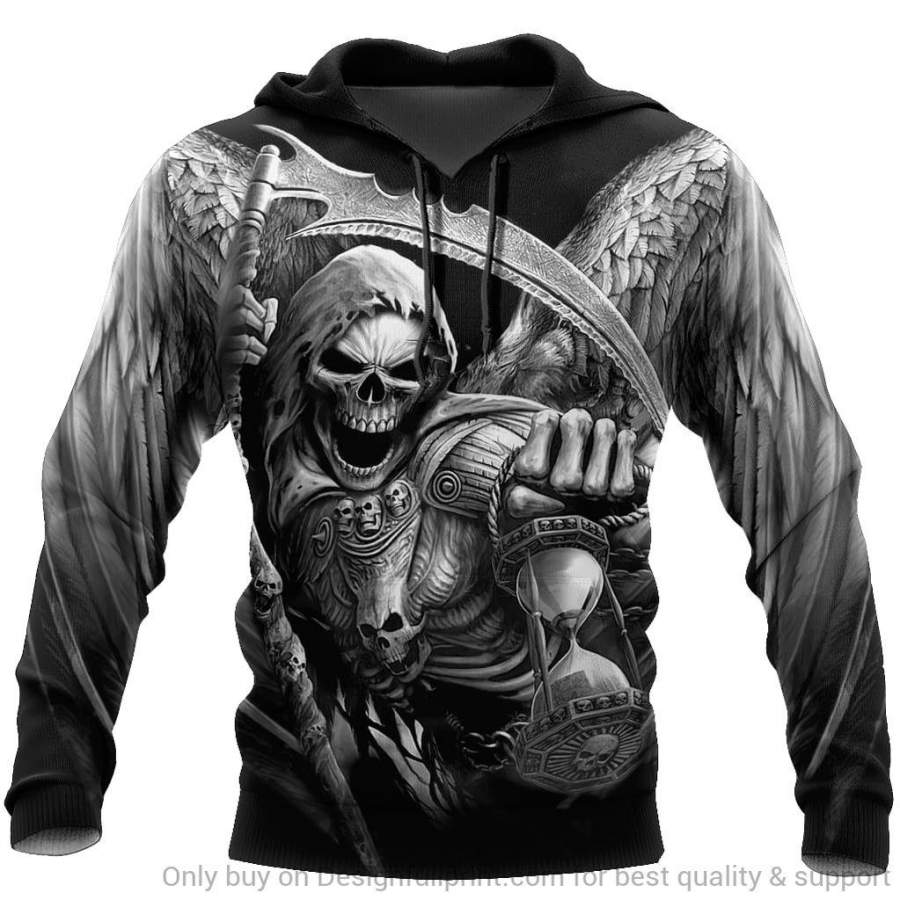 3D Devil Skull Hoodie