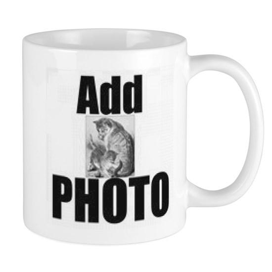 Add Cat Kittens Photo Mug