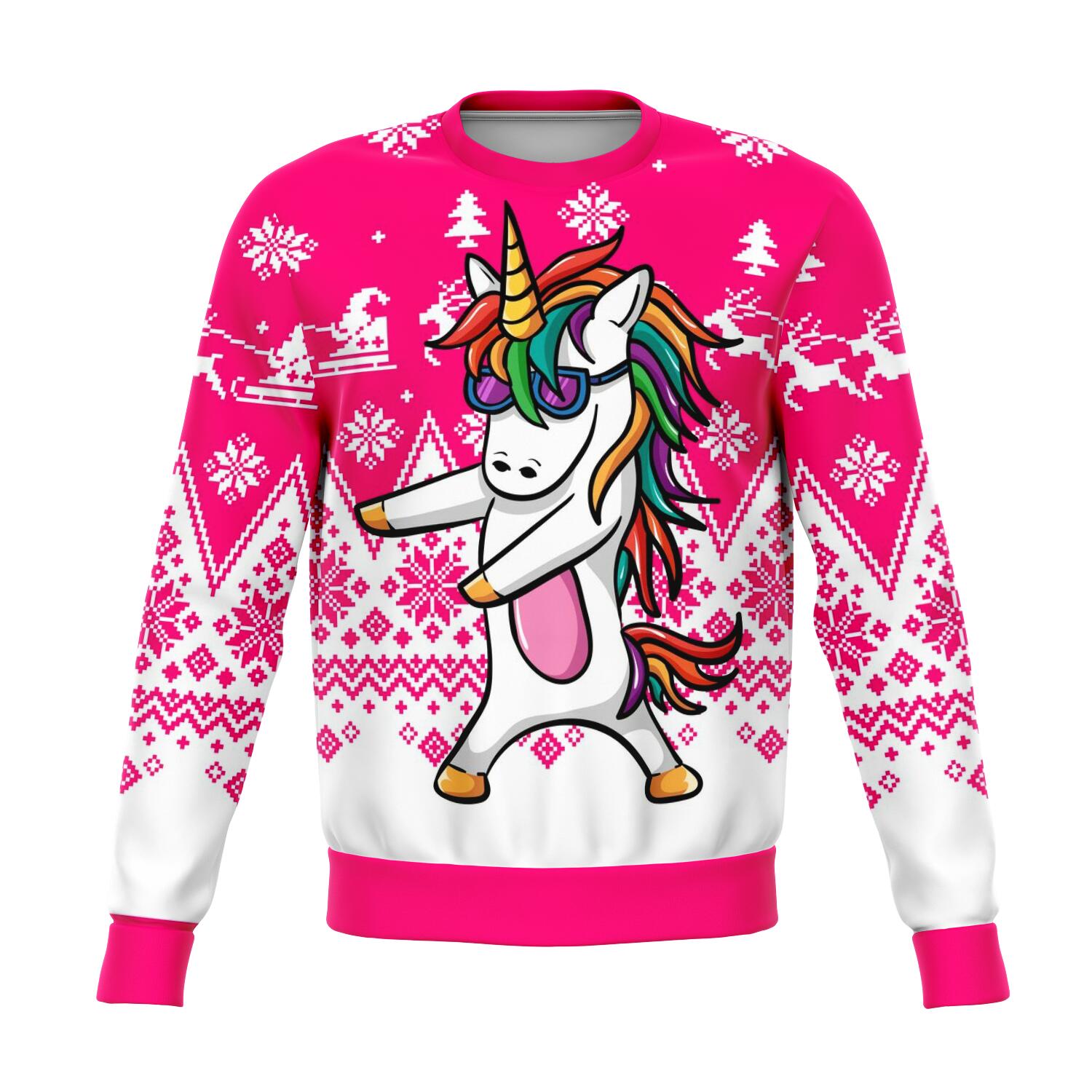 Unicorn Flossing Ugly Christmas Sweater / Jumper