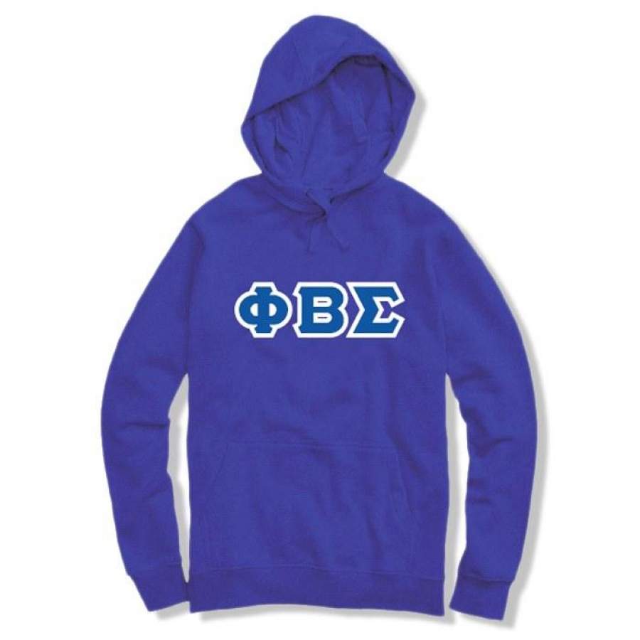 Phi Beta Sigma Applique Letters Sweat Shirt