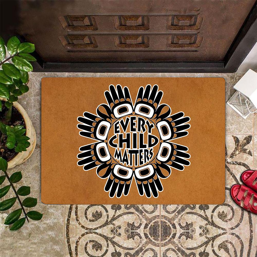 Every Child Matters Doormat Orange Shirt Day 2021 Welcome Mat Indoor Room Decoration Gifts