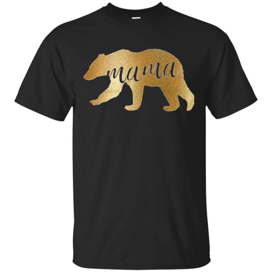 AGR Cute Gold Mama Bear Shirt