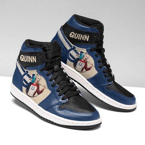 Harley Quinn Indianapolis Colts Jordan Sneakers High Top Shoes Jordan Sneaker