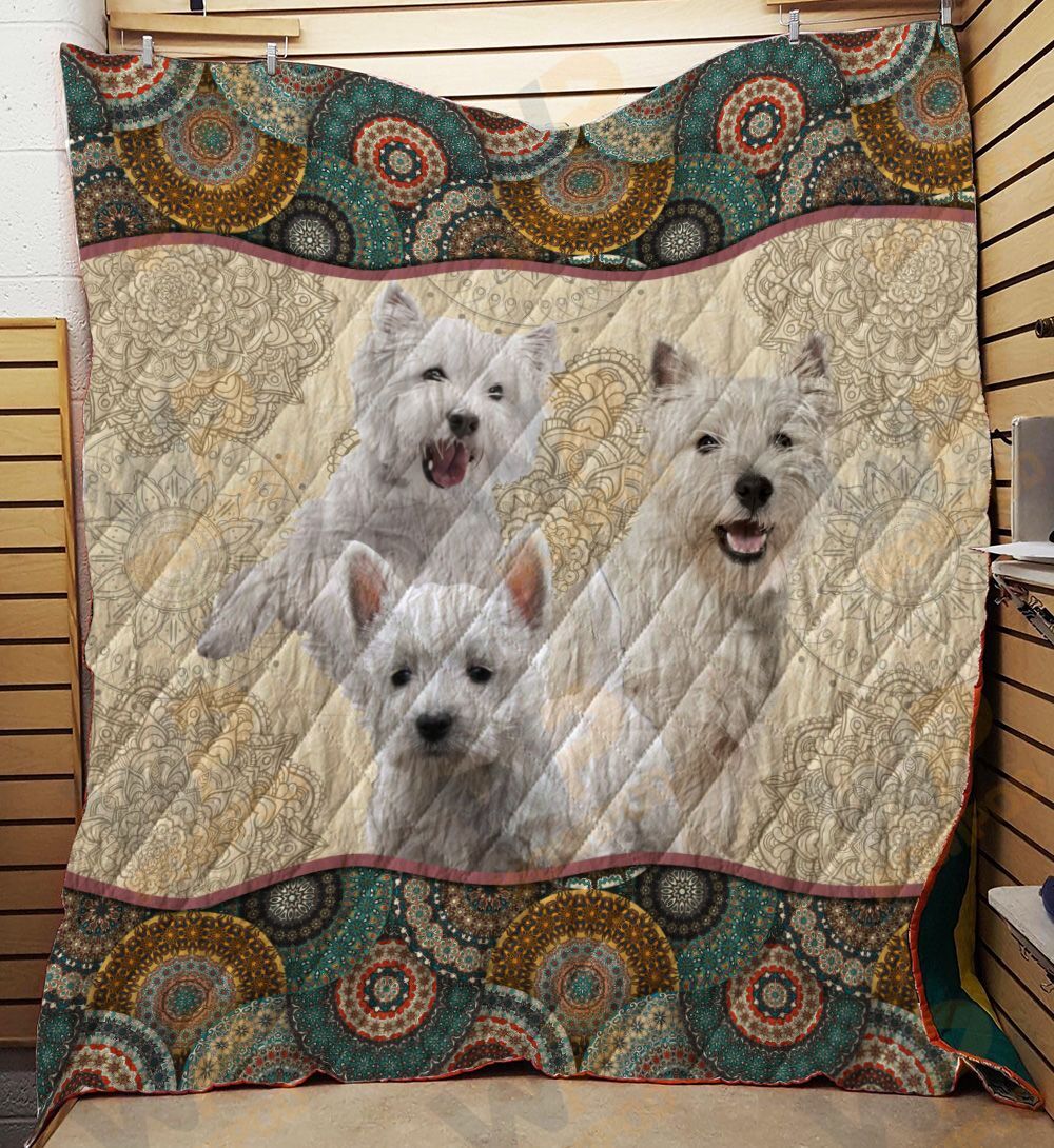 Westie Quilt Blanket NDQ0925