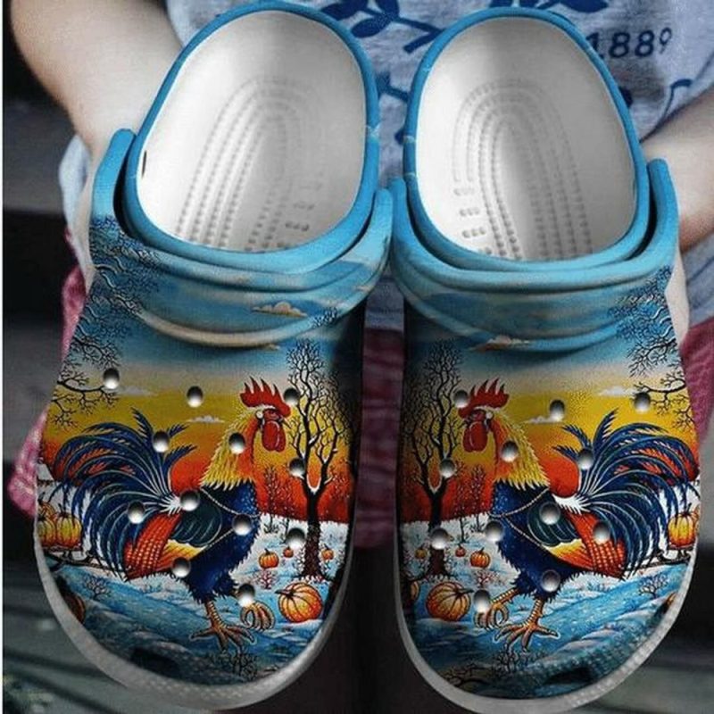 Cool Rooster Personalized 12 Gift For Lover Rubber clog Shoes Comfy Footwear