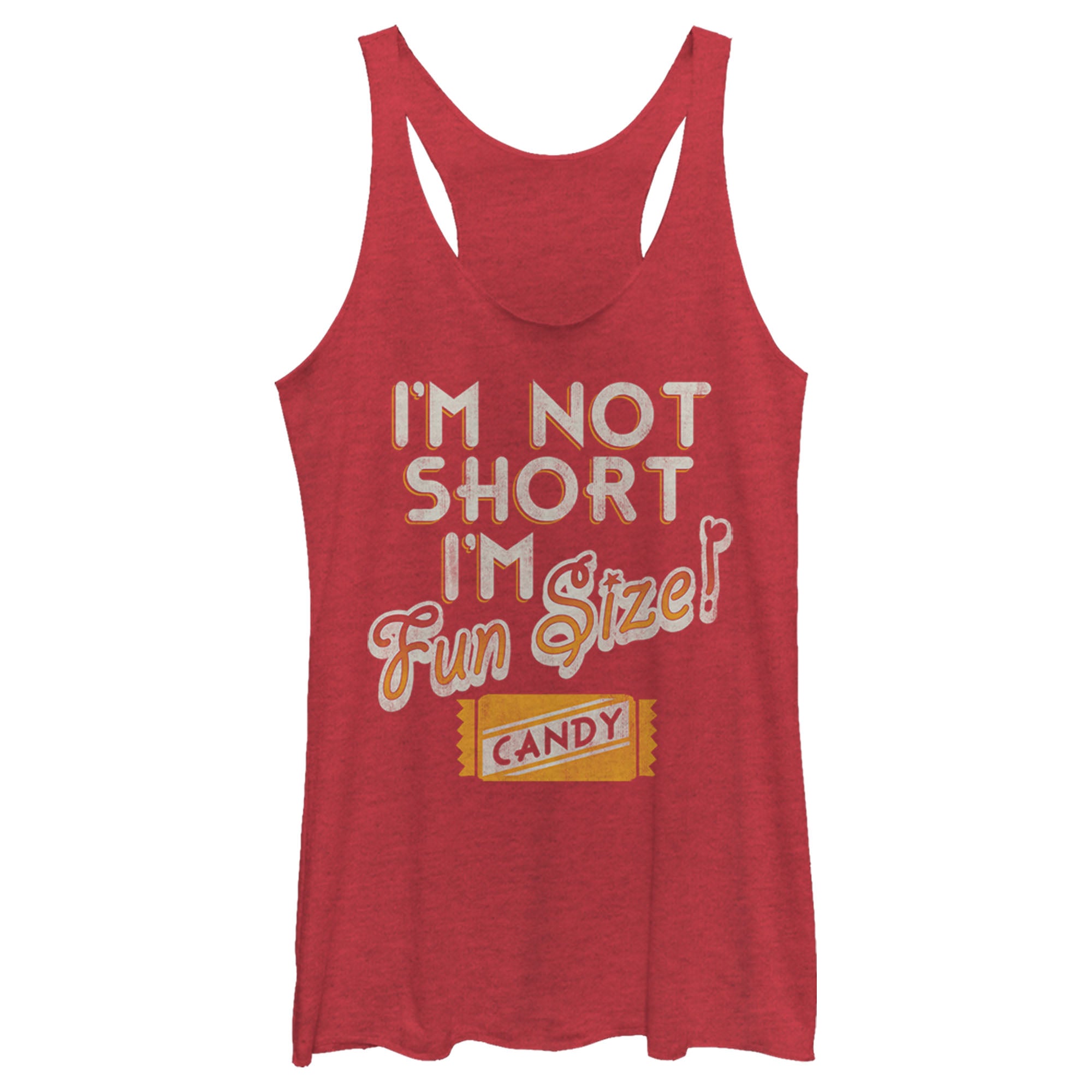 Lost Gods Women’S Halloween Fun-Size Candy  Racerback Tank Top