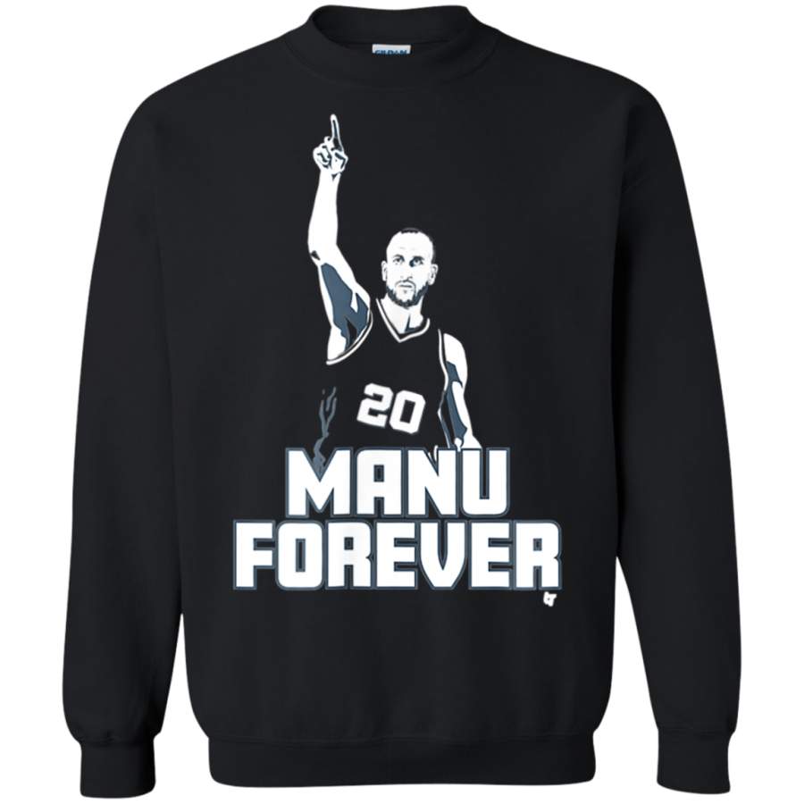 AGR Manu Forever Shirt G180 Gildan Crewneck Pullover Sweatshirt  8 oz.