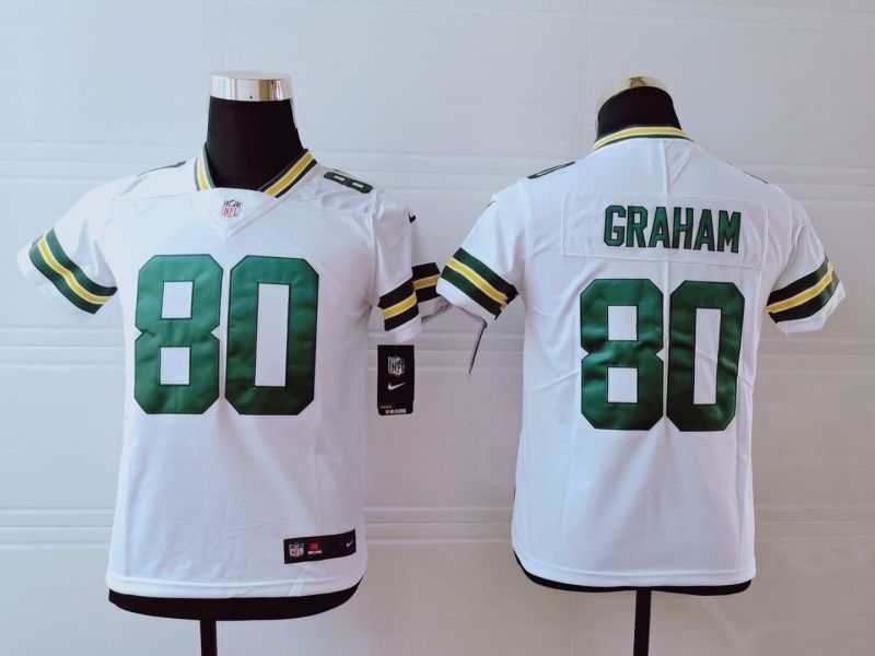 Chicago Bears Jimmy Graham #80 NFL 2020 White Jersey