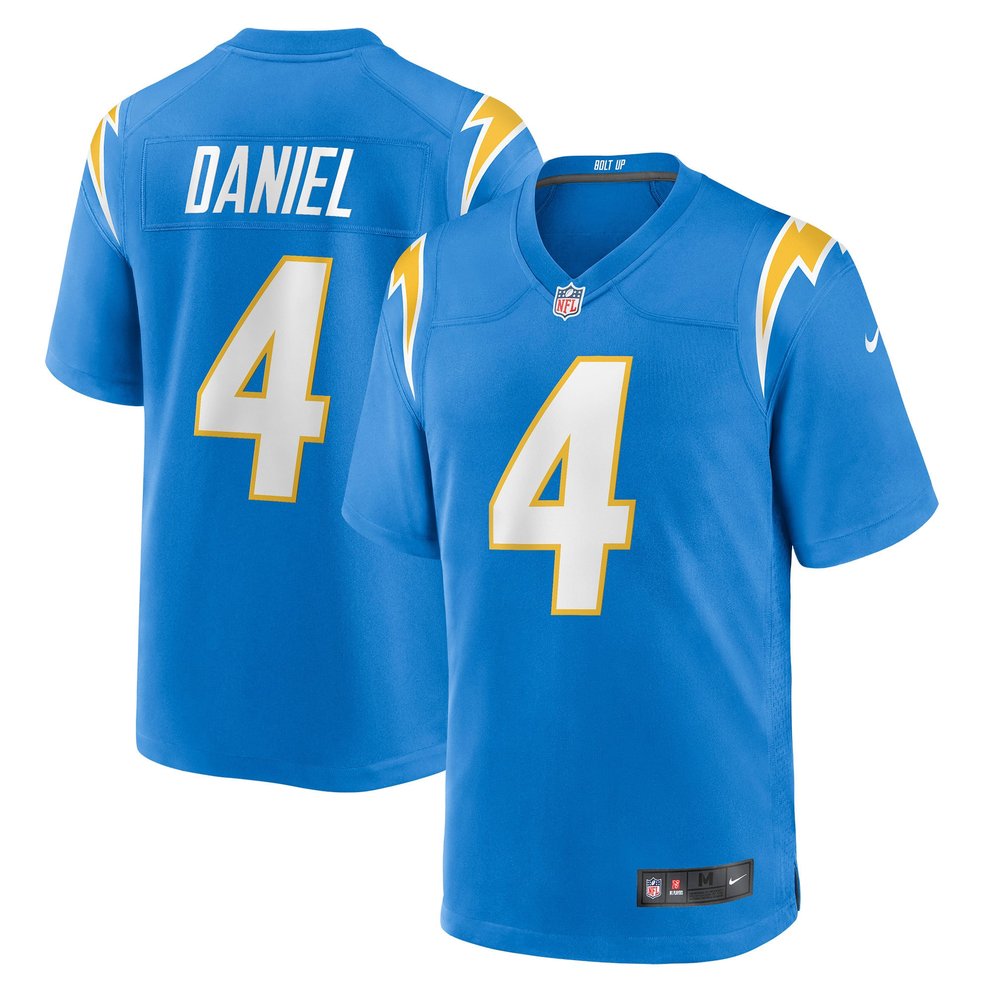 Chase Daniel Los Angeles Chargers Game Jersey – Powder Blue NFL