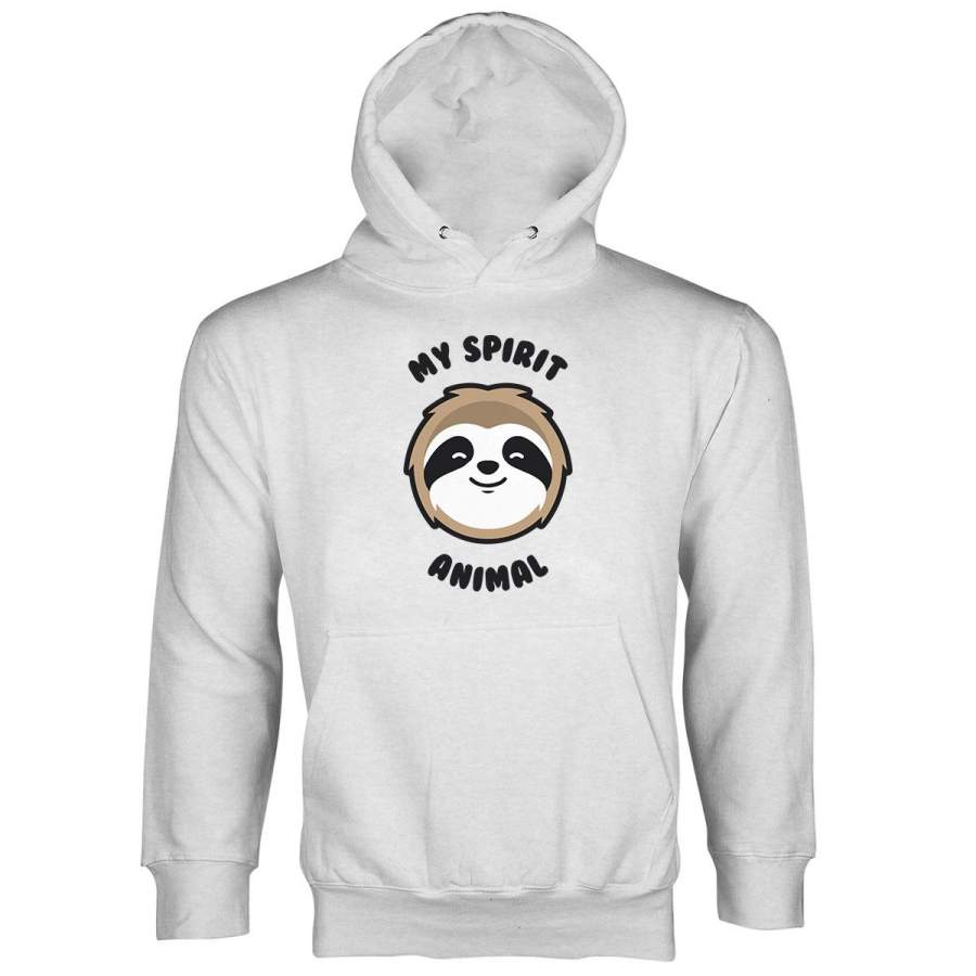 Sloth is My Spirit Animal Hoodie Cute Sloth Hoodies