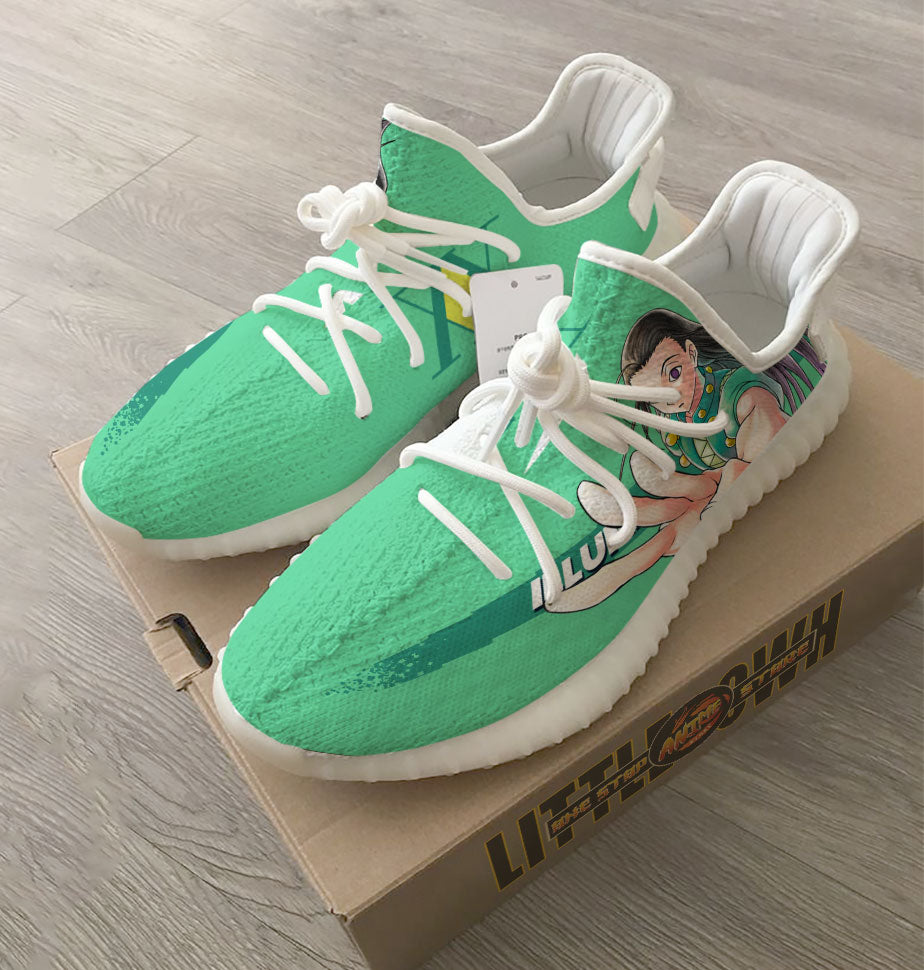 Illumi Zoldyck Shoes Custom Hunter X Hunter Anime Yz Boost Sneakers