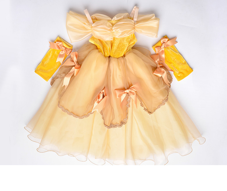 Boys Kids Beauty and The Beast Costume Child Book Week Prince Cosplay Costume Girls Belle Princess Fancy Dress halloween Costume alx