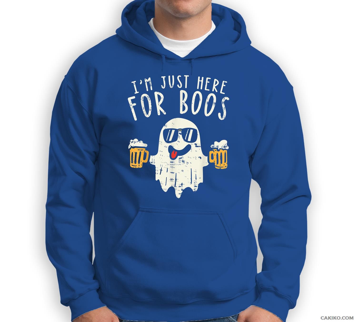 Im Just Here For The Boos Ghost Halloween Costume Beer Lover Sweatshirt & Hoodie