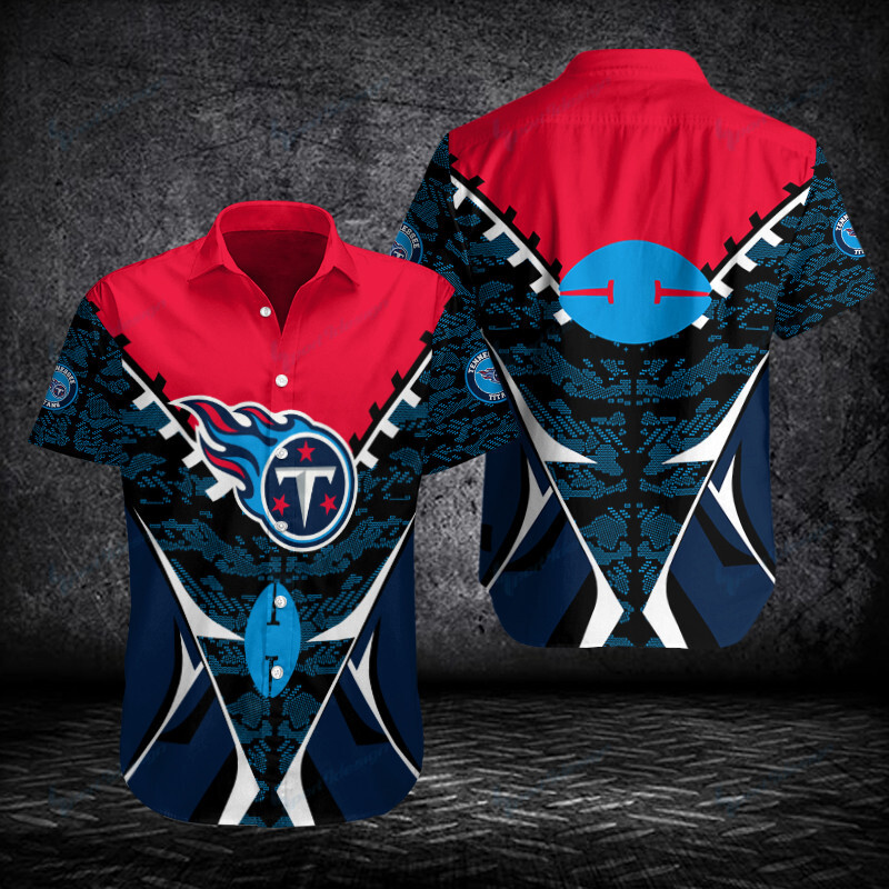 Tennessee Titans Button Shirt Bg745