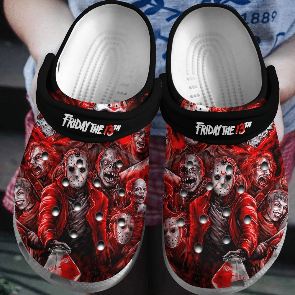 Horror Jason Voorhees Crocs Classic Clog Shoes