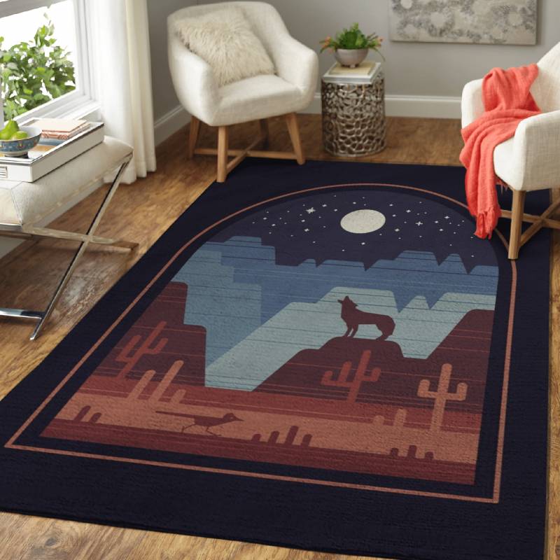 Wild Nights – Animals Area Rug Carpet