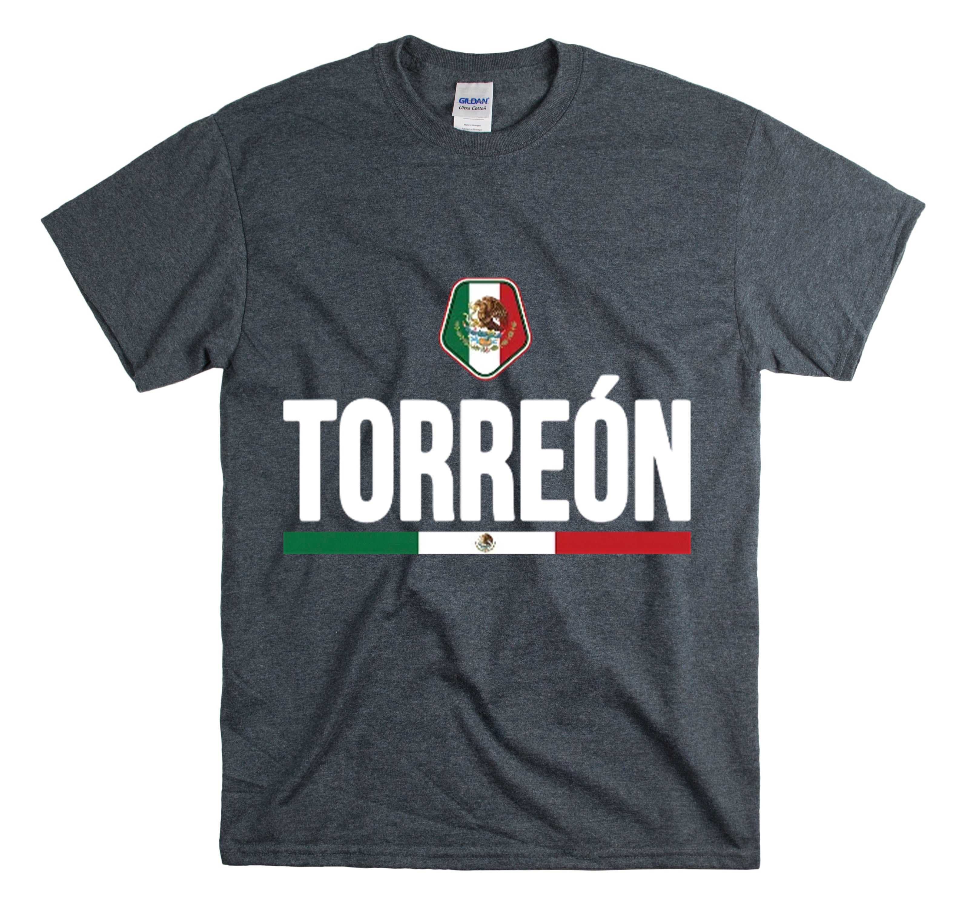 Shirt Funny Torreon Mexico Adventure Illustration Mexican Cultural Artistic Wanderlust T-Shirt Unisex Heavy Cotton Tee