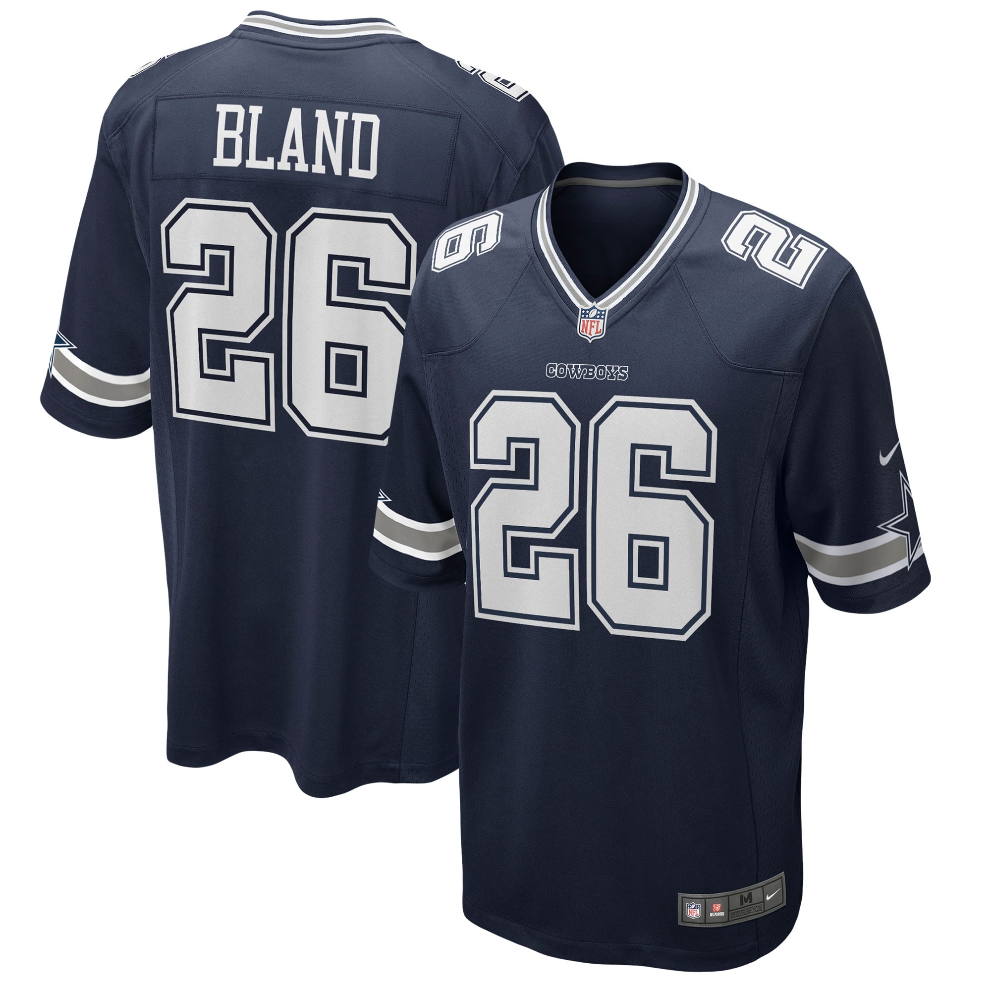 DaRon Bland Dallas Cowboys Game Jersey – Navy