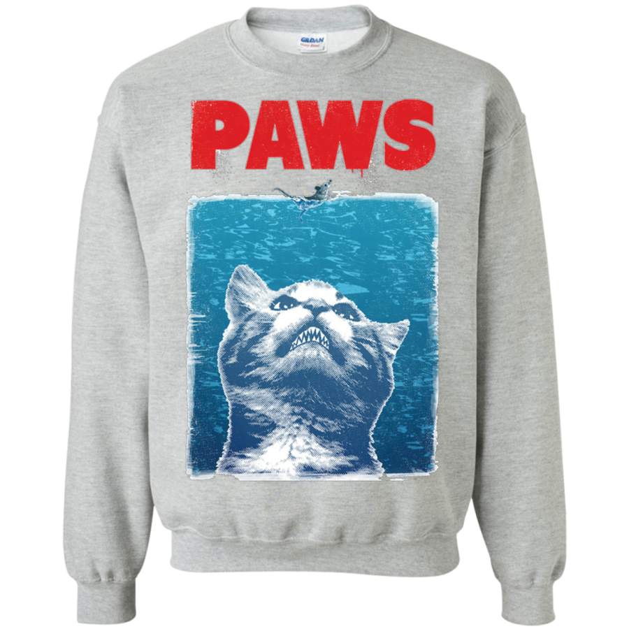 AGR Paws Crewneck Pullover Sweatshirt