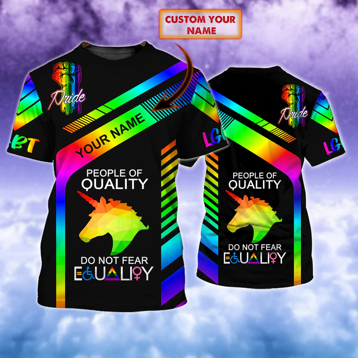 Custom Equality Shirt, Pride Lgbt History Month, Gift For Equality Communication