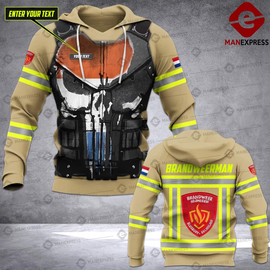 VH CUSTOMIZE HOLLAND NETHERLAND FIREFIGHTER 0704 – 3D ALL OVER PRINT