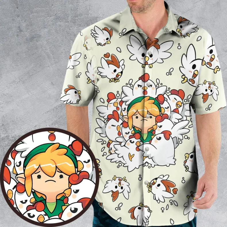 Impossible Situation The Legend Of Zelda Hawaiian Shirt