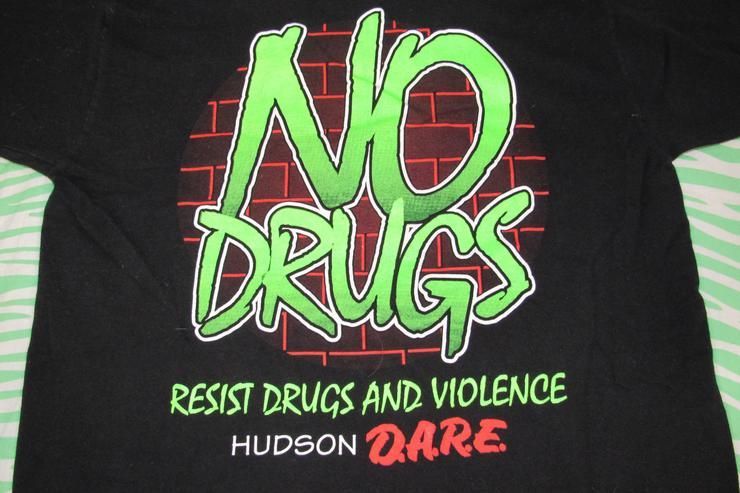 Vintage 90S Dare No R Neon D A R E Shirt