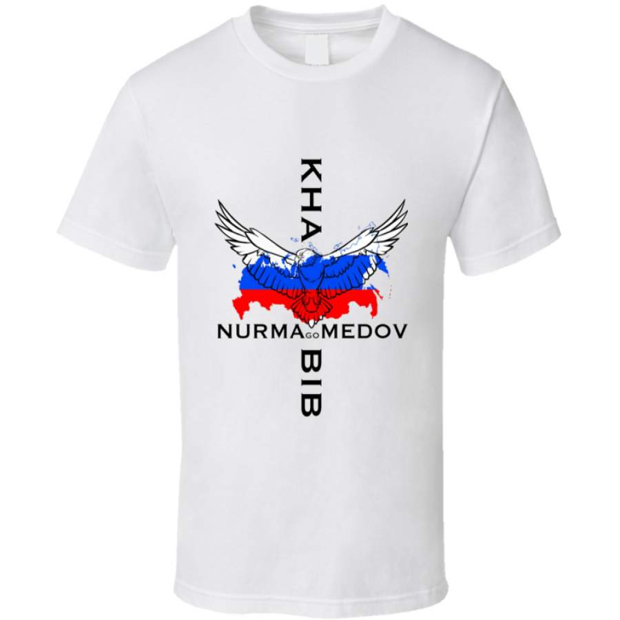 Khabib Nurmagomedov The Eagle Flag T Shirt