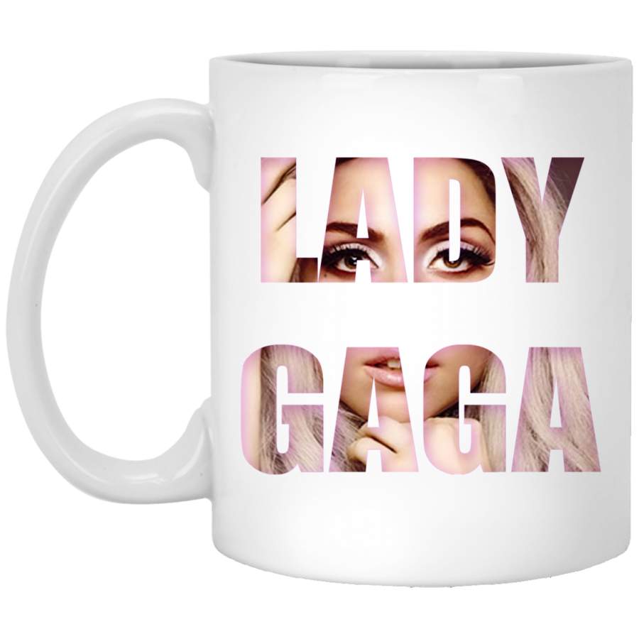 Women’s Lady Gaga love White Mug