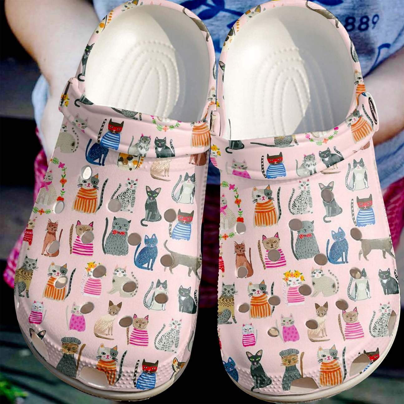 Cat Personalized Clog, Custom Name, Text My Beloved Cat, Fashion Style For Women, Men, Kid, Print 3D