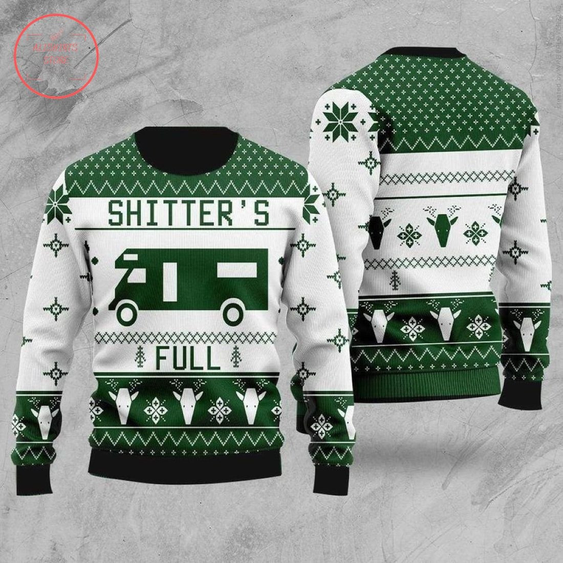 Shitter’S Full Ugly Christmas Sweater