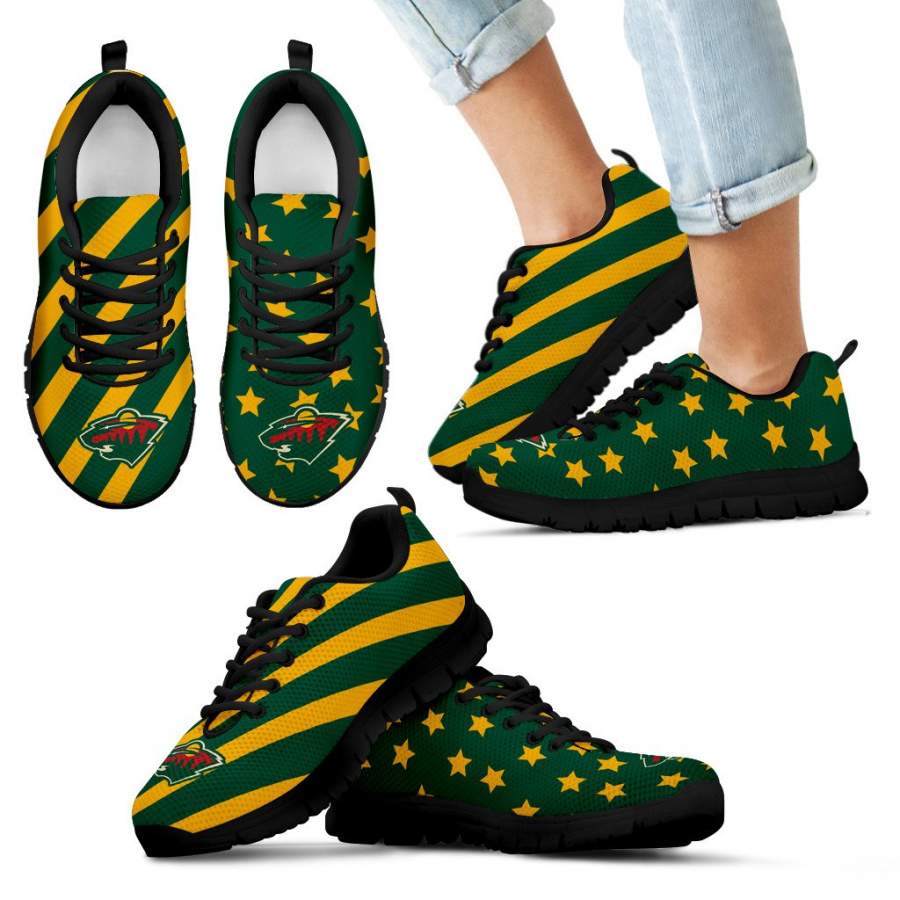 Splendid Star Mix Edge Fabulous Minnesota Wild Sneakers