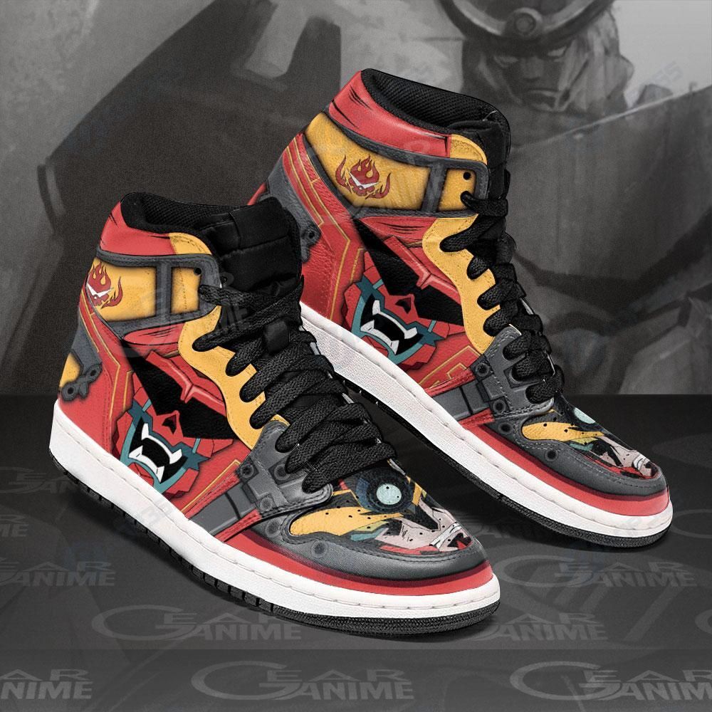 Gunmen Robot Sneakers Gurren Lagann Custom Anime Shoes Air Jordan 13 Shoes Hajd2403280